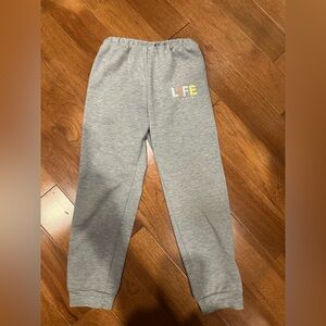 Gray Kids Sweatpants
